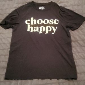 Good Vibes ✌️ "Choose Happy" tshirt